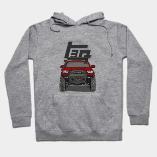 4Runner TRD Offroad adventures - Red Essential Hoodie